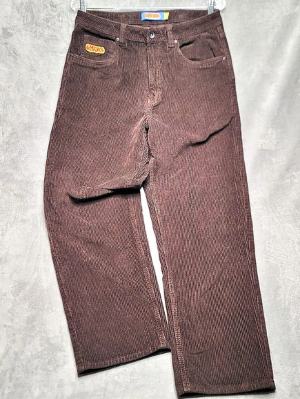 EMPYRE Ruckus Brown Relax Fit Corduroy Pants 100% Cotton 30" Waist Like New
